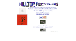 Desktop Screenshot of hilltoprecycling.com